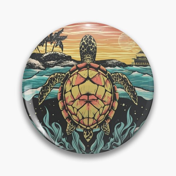 Item preview,  Turtle in the ocean designed and sold by Aleksandra  Marczak.