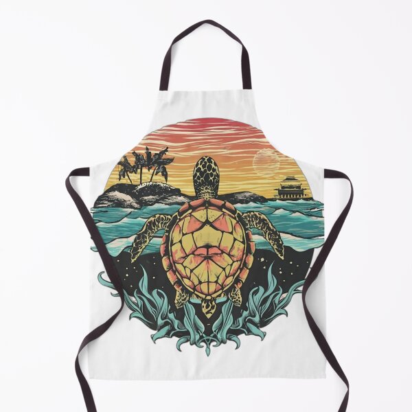 Item preview, Turtle in the ocean designed and sold by Aleksandra Marczak.