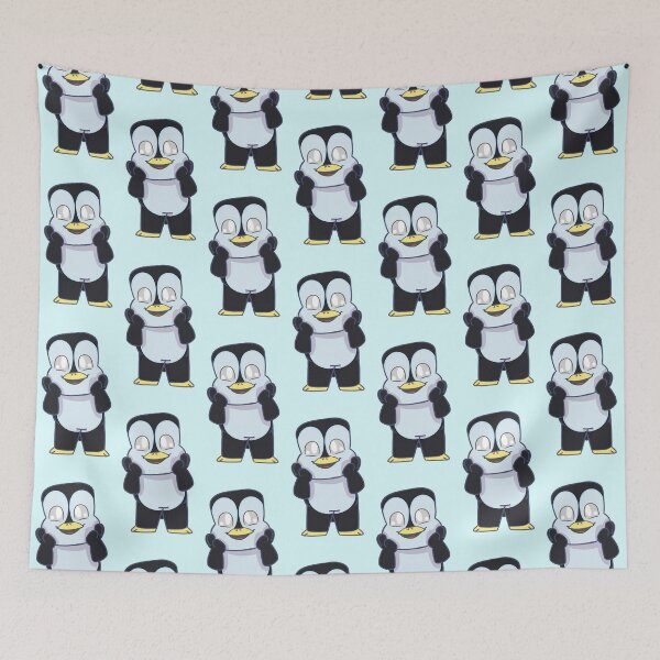 Item preview, penguin friend designed and sold by Ace Scribbles.