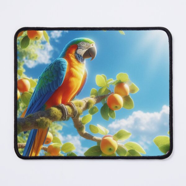 Item preview, A Beautiful Parrot In A Cherry Tree designed and sold by The Drewbs at Skipton Studioz.