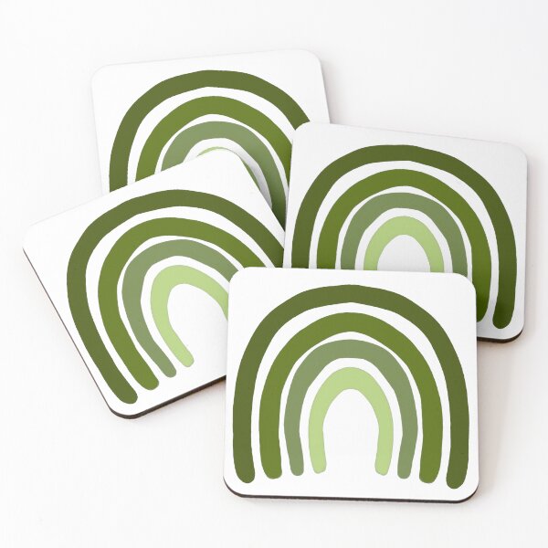 Artikelvorschau, Doodle Rainbow Green Earthy entworfen und verkauft von Happy-K.