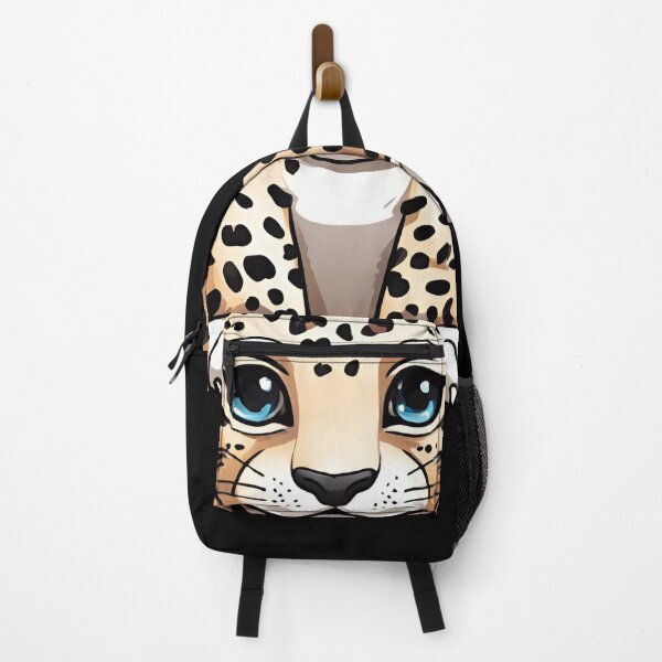 Item preview, Cute Little Leopard In Kawaii Style designed and sold by Aquillashop.