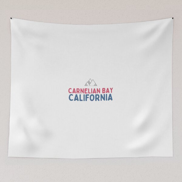 Item preview, Carnelian Bay California mountain town holiday type art designed and sold by SparksGlo-AAAA.