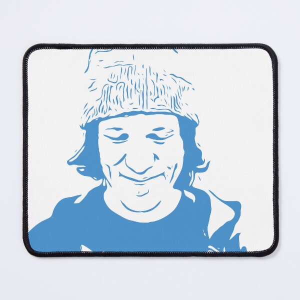 Item preview, Elliott Smith Line Art Blue on White Background designed and sold by kakarikihill.