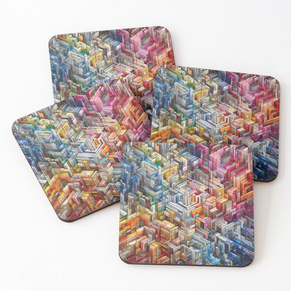 Item preview, Colorful Journey through 3D Labyrinth designed and sold by DESIGNYEP.