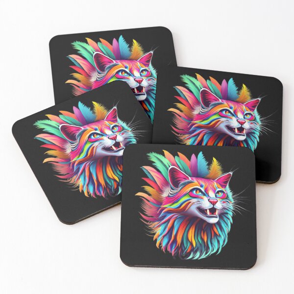 Item preview, Rainbow Cat designed and sold by MillenniumDrip.