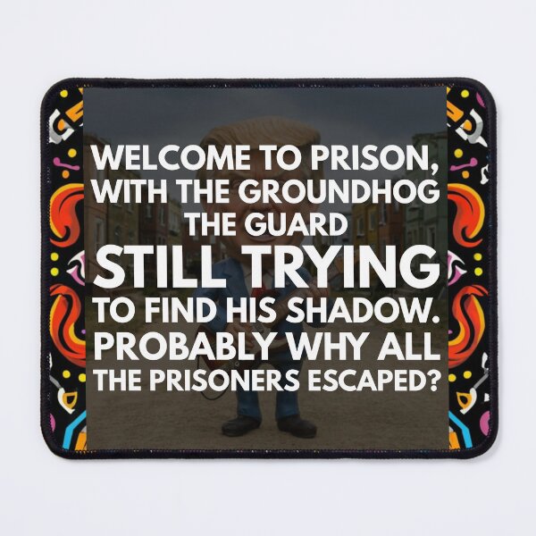 Item preview, groundhog guard still trying to find his shadow designed and sold by Storiesforyou.