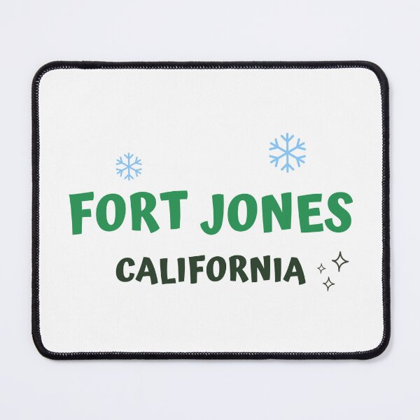 Item preview, Fort Jones California town holiday souvenir type art designed and sold by SparksGlo-AAAA.
