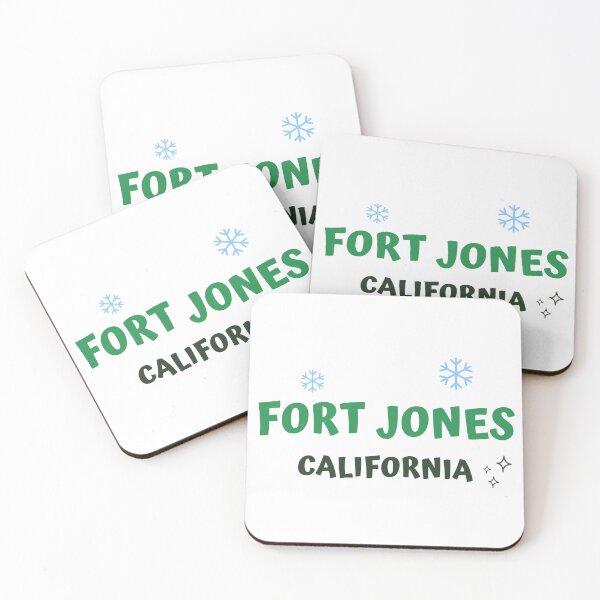 Item preview, Fort Jones California town holiday souvenir type art designed and sold by SparksGlo-AAAA.