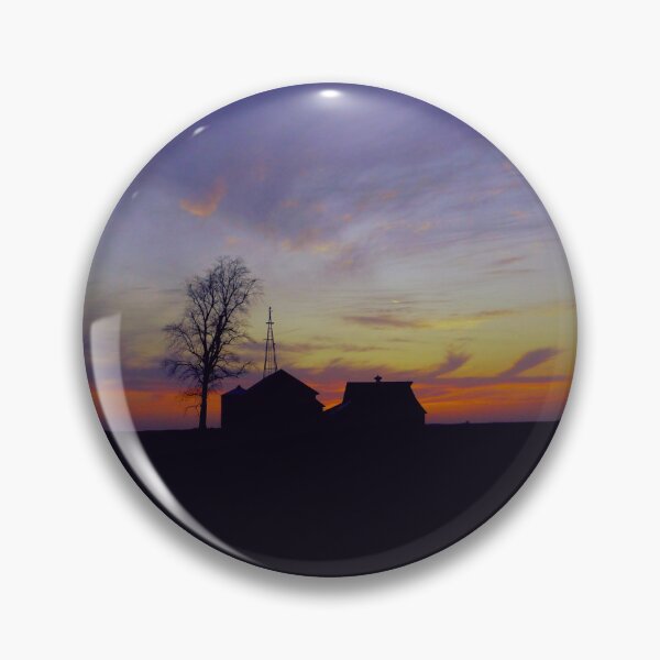 Item preview, Farmstead at sunset  designed and sold by moonlillie.