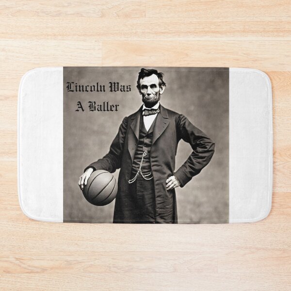 Item preview, Basketball Abraham Lincoln designed and sold by Sheggie-2-Art.