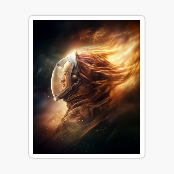 Item preview, A Spacefarer's Portrait designed and sold by soulofalion.