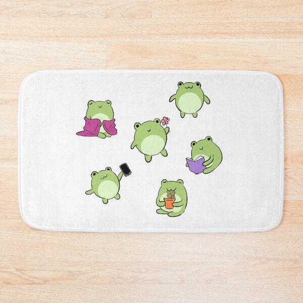 Item preview, Cute Frog Activities Pattern  designed and sold by Rojasole.