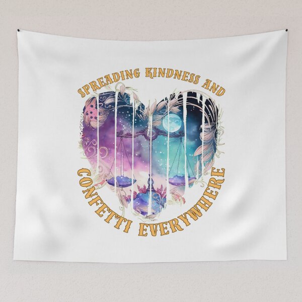 Item preview, Spreading Kindness And Confetti Everywhere. libra astrology designed and sold by ZodiacWonders.