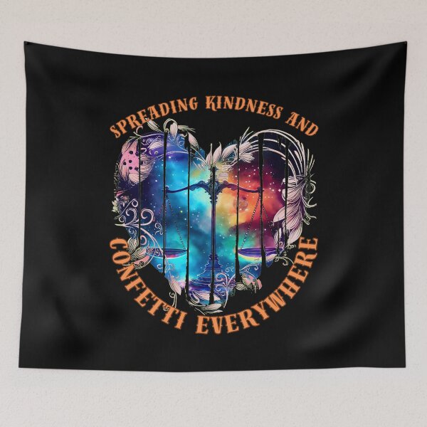 Item preview, Spreading Kindness And Confetti Everywhere. sun in libra designed and sold by ZodiacWonders.