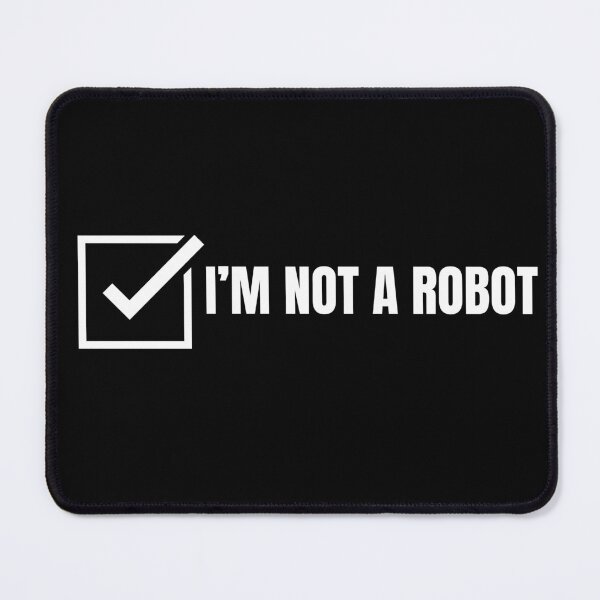 Item preview, I'm Not A Robot Funny designed and sold by BlueSkyEV.