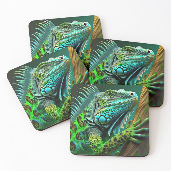 Item preview, Colorful Green Iguana designed and sold by JohnXD247.