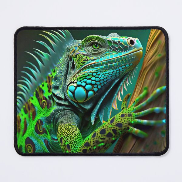 Item preview, Colorful Green Iguana designed and sold by JohnXD247.
