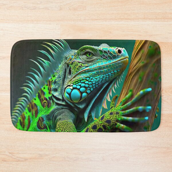 Item preview, Colorful Green Iguana designed and sold by JohnXD247.