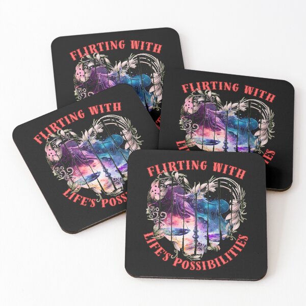 Item preview, Flirting With Life's Possibilities. libra astrology designed and sold by ZodiacWonders.