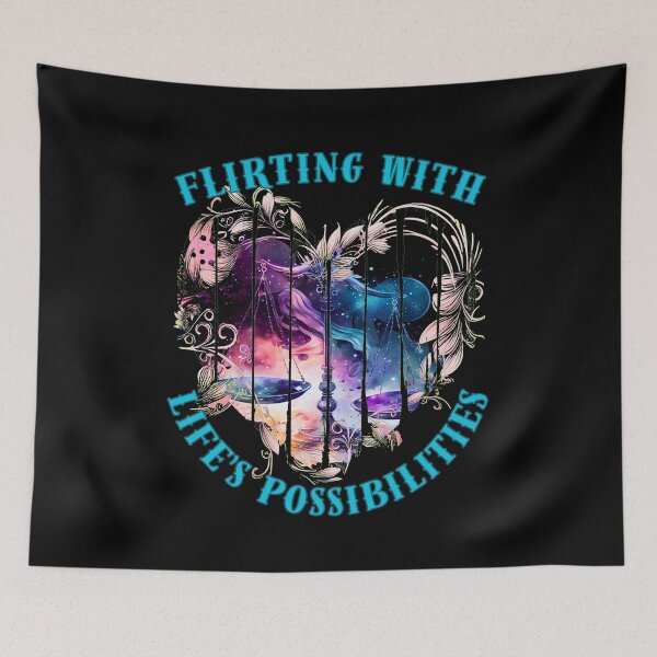 Item preview, Flirting With Life's Possibilities. libra birthday designed and sold by ZodiacWonders.