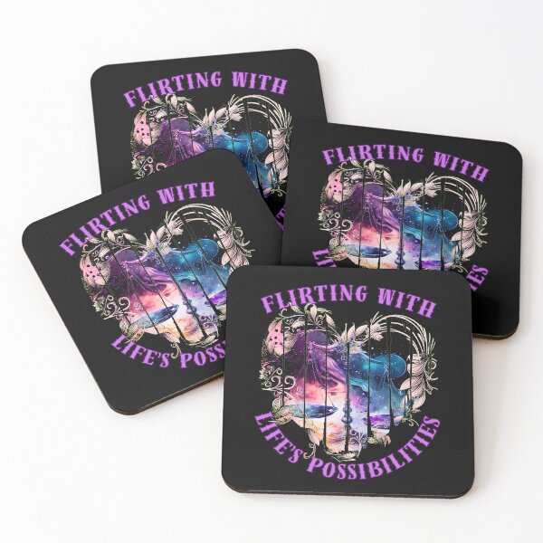Item preview, Flirting With Life's Possibilities. libra season designed and sold by ZodiacWonders.