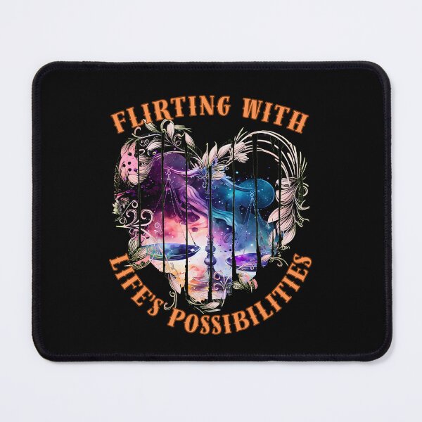 Item preview, Flirting With Life's Possibilities. libra lovers designed and sold by ZodiacWonders.