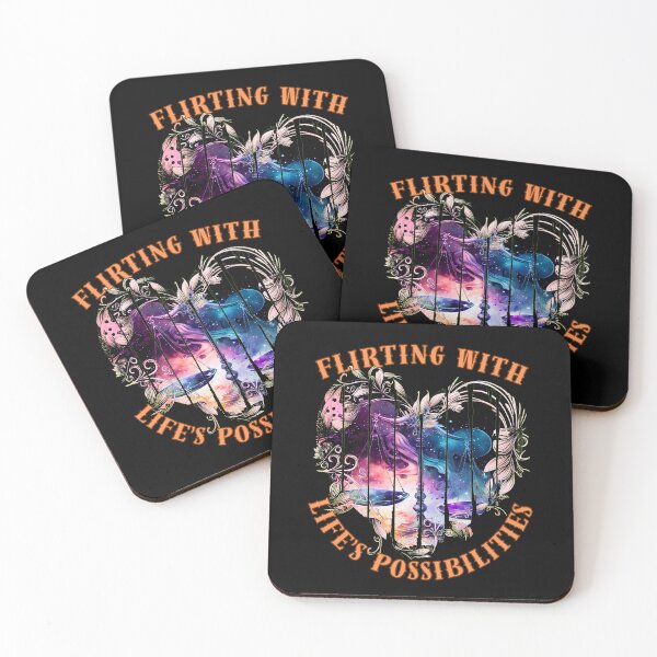 Item preview, Flirting With Life's Possibilities. libra lovers designed and sold by ZodiacWonders.