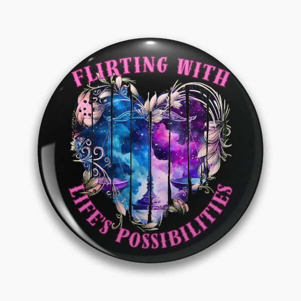 Item preview, Flirting With Life's Possibilities. libra october designed and sold by ZodiacWonders.