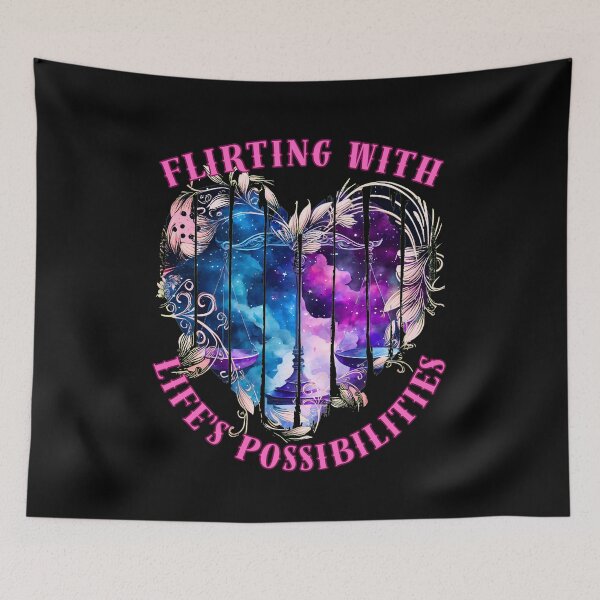 Item preview, Flirting With Life's Possibilities. libra october designed and sold by ZodiacWonders.