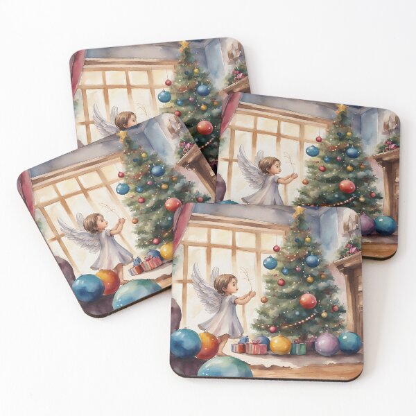 Item preview, Cherubic Christmas Magic designed and sold by inkArtistryfine.