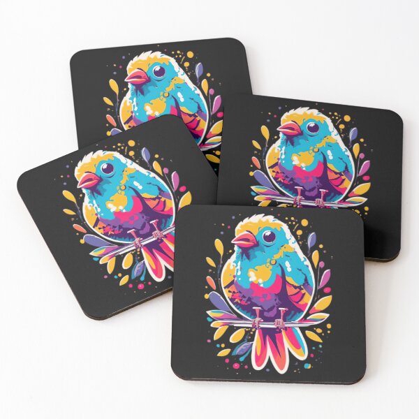 Item preview, Colorful Bird designed and sold by MillenniumDrip.
