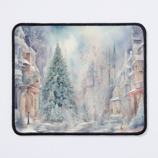 Item preview, Frosty Enchantment: A Whimsical Watercolor Winter Wonderland designed and sold by RedArtG09.