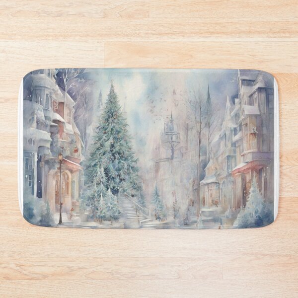 Item preview, Frosty Enchantment: A Whimsical Watercolor Winter Wonderland designed and sold by RedArtG09.
