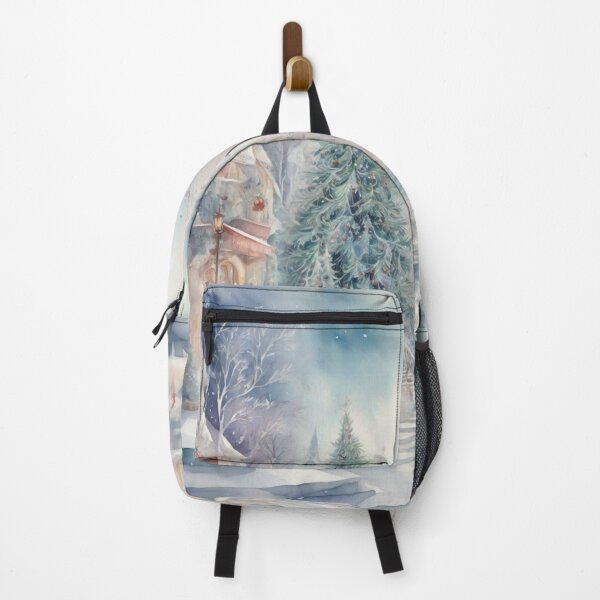 Item preview, Frosty Enchantment: A Whimsical Watercolor Winter Wonderland designed and sold by RedArtG09.