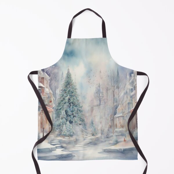 Item preview, Frosty Enchantment: A Whimsical Watercolor Winter Wonderland designed and sold by RedArtG09.