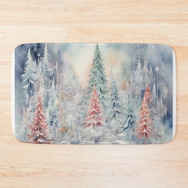 Item preview, Icy Christmas Dreams: Magical Watercolor Scenes of Snowy Delight designed and sold by RedArtG09.
