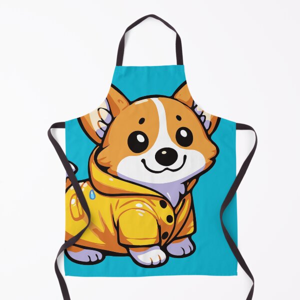 Item preview, Corgi Raincoat Weather designed and sold by BarkandStick.