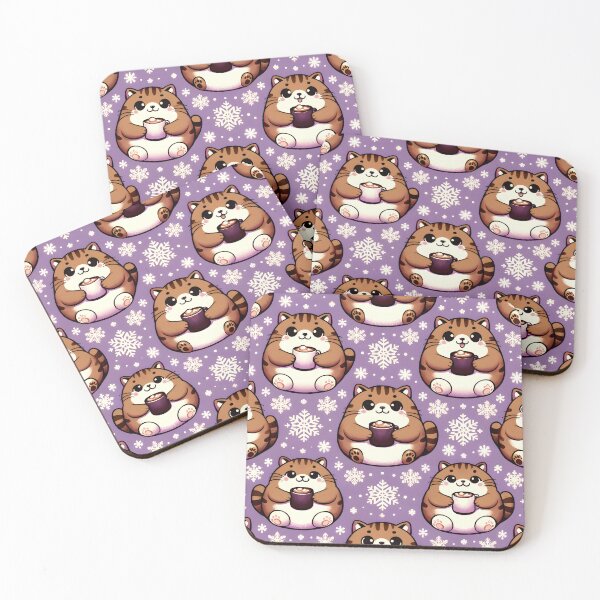 Item preview, Cozy Winter Cat Delight designed and sold by inkArtistryfine.
