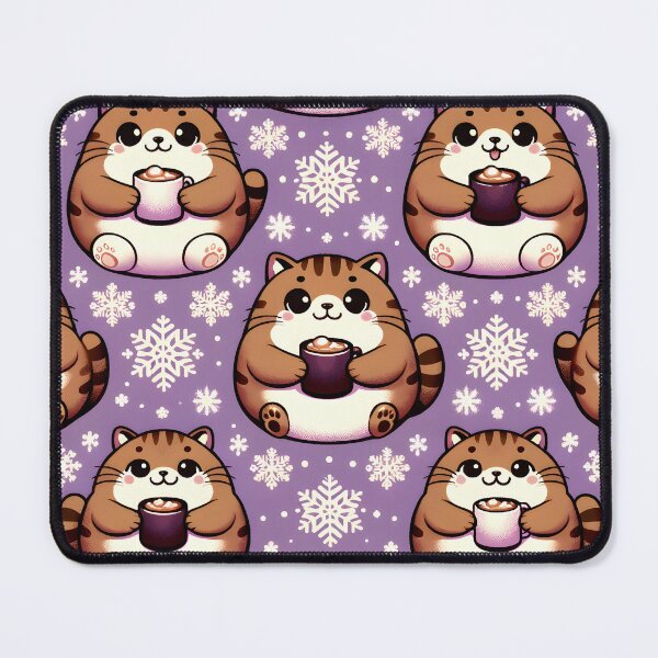 Item preview, Cozy Winter Cat Delight designed and sold by inkArtistryfine.