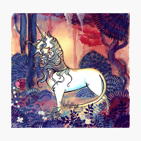 The last Unicorn Photographic Print