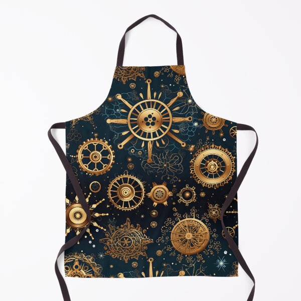 Item preview, Golden Steampunk Pattern I (large) designed and sold by the-lamplighter.