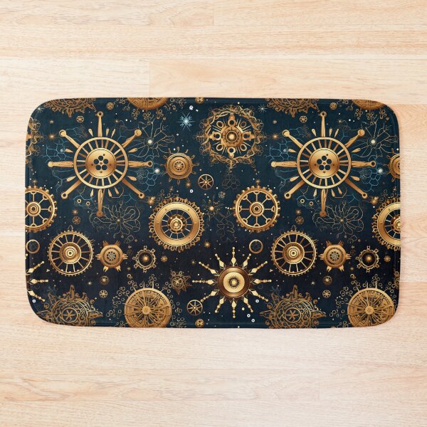 Item preview, Golden Steampunk Pattern I (large) designed and sold by the-lamplighter.