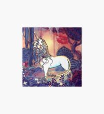 Lámina de exposición El ultimo unicornio