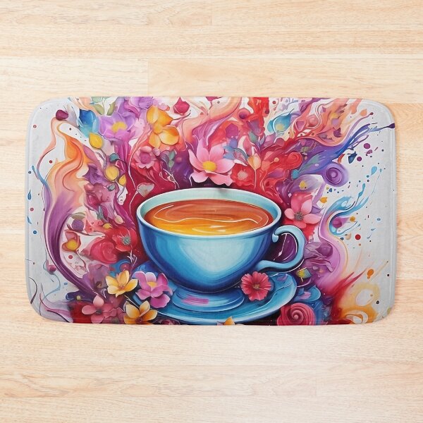 Item preview, Blooming Tea - Tea makes me happy - Digital Art designed and sold by SnoopyTF.