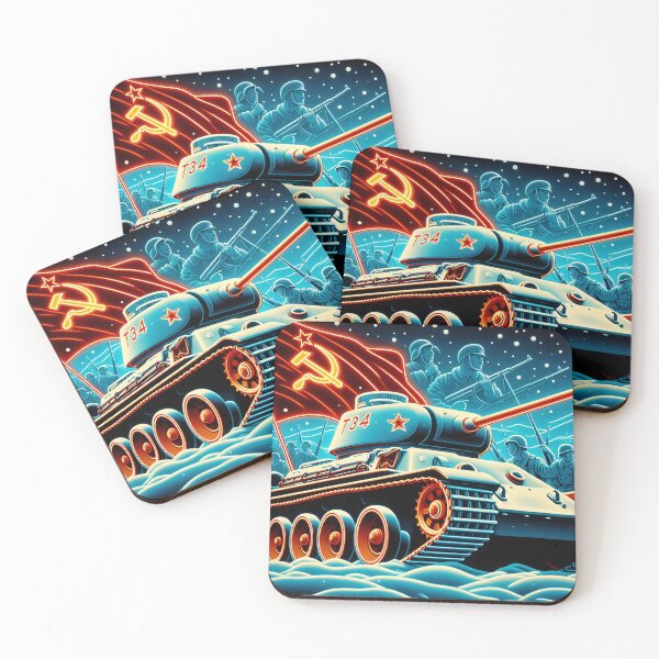 Item preview, T-34 Tank - Onward to Victory! designed and sold by ClassicRetroism.