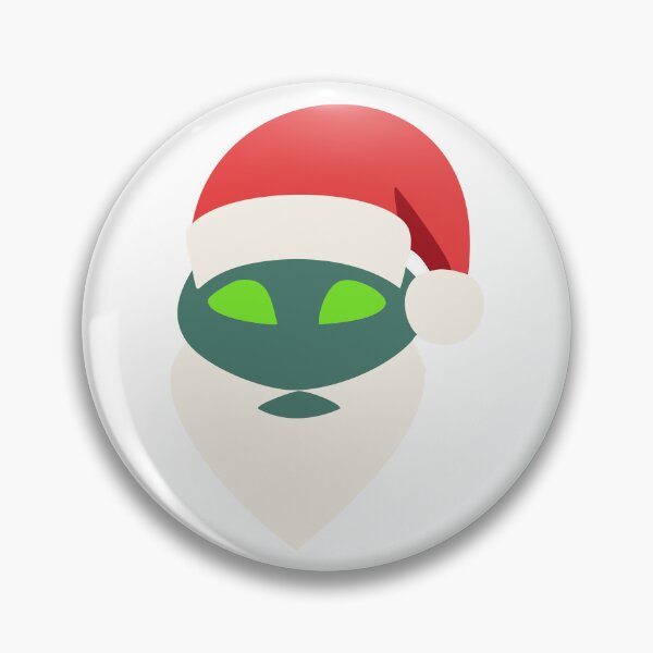 Item preview, Alien Head Santa Claus designed and sold by Oncosmosstore.