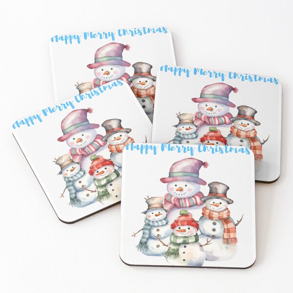 Item preview, Merry Christmas Snowman designed and sold by Estrellamig.