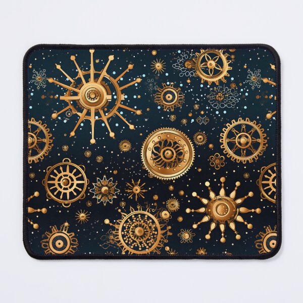 Item preview, Golden Steampunk Pattern II (large) designed and sold by the-lamplighter.