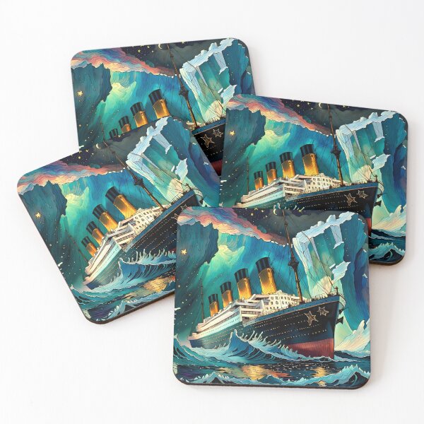 Item preview, Titanic - Ice and Rough Seas designed and sold by Bright-Moonrise.